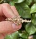 Antique Edwardian 9ct Gold Swallow Bird Brooch 2.4g Sweetheart Love Gift Bride