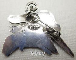 Charming Vintage William Spratling Mexican Sterling Hummingbird Brooch Pin