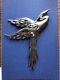 Danecraft Vintage Sterling Silver Large Phoenix Bird Pin/brooch, 47 Grams