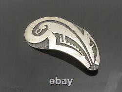 HOPICRAFTS NAVAJO 925 Silver Vintage Native Quail Bird Brooch Pin BP9532