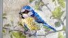 How To Embroider A Blue Tit Bird