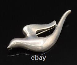 JAMES AVERY 925 Silver Vintage Minimalist Dove Bird Brooch Pin BP9793