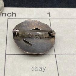Petite Vintage Georg Jensen 191 Dove Bird Sterling Silver Pin Brooch