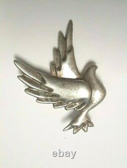 Tiffany & Co. Sterling Silver 925 Paloma Picasso Bird Brooch Pin Vintage