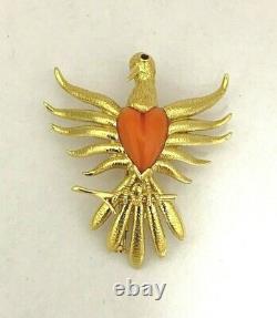 Tiffany & Co Vintage Schlumberger Phoenix Bird Brooch
