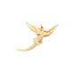 Vtg Estate 14k Yellow Gold Bermuda Gull Flying Bird Brooch Pin! 26