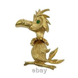 Vintage Boucher Toucan Bird Brooch Pin