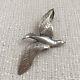 Vintage Danecraft Large Bird Sterling Silver Brooch/pin Pendant Seagull