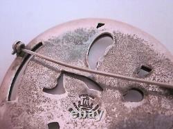 Vintage Denmark Bird Sterling Silver Brooch Pin G. Jensen Design 2.25 32g