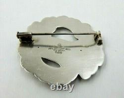 Vintage Georg Jensen Scandinavian Style Dove Bird Sterling Silver Pin Brooch