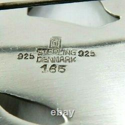 Vintage Georg Jensen Scandinavian Style Dove Bird Sterling Silver Pin Brooch