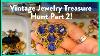 Vintage Jewelry Treasure Hunt Part 2 Let S Explore Some Jewelry Boxes From My Local Antique Store