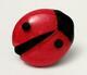 Vintage Lea Stein Paris Lady Bird Bug Brooch French Lucite Celluloid France