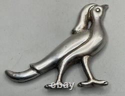 Vintage Mexican Silver Bird Pin