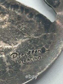 Vintage Pfeiffer Sterling Silver Swan Brooch