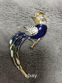 Vintage Pierre Cardin Rare find bird brooch