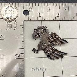Vintage Rafael Melendez Parrot Bird Taxco 980 Sterling Silver Pin Brooch