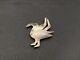 Vintage Southwestern Sterling Silver Bird Pin Brooch