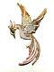 Vintage Sphinx Pheonix Firebird Brooch