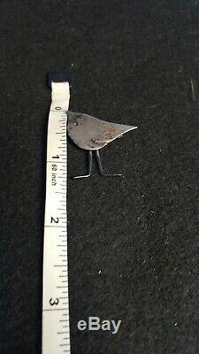 Vintage Sterling FHB Fat Bird Brooch/Pin Francis Holmes Boothby Handmade Signed