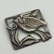 Vintage Sterling Silver Bird Brooch