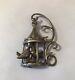 Vintage Sterling Silver Pin/brooch, 2 Birds. In A Cage, Signed Lang