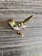 Vintage Takahashi Wood Bird Pin Brooch Unsigned #2