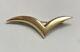 Vintage Tiffany & Co 750 18k Yellow Gold Seagull Bird Brooch Pin Paloma Picasso