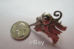 Vintage William Spratling Sterling Silver Bird Brooch / Pin
